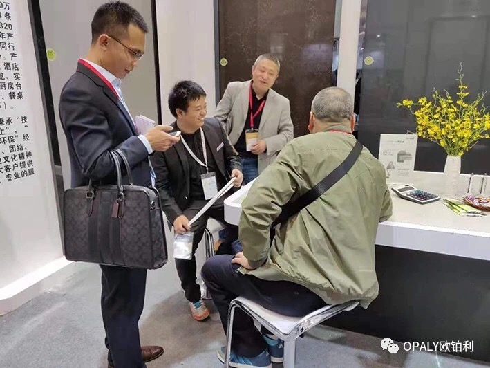 Opaly® au salon international de la pierre de Xiamen en 2019